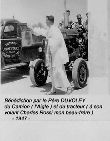 Bénédiction du camion