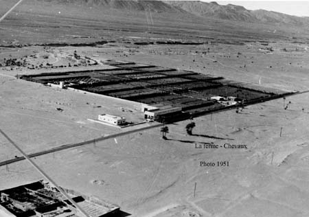 >Vue aérienne de la ferme<