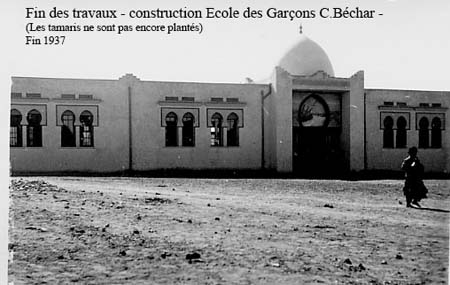 L'école des garçons terminée