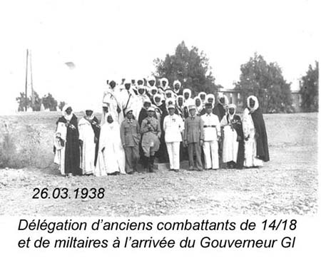 La délégation en 1938